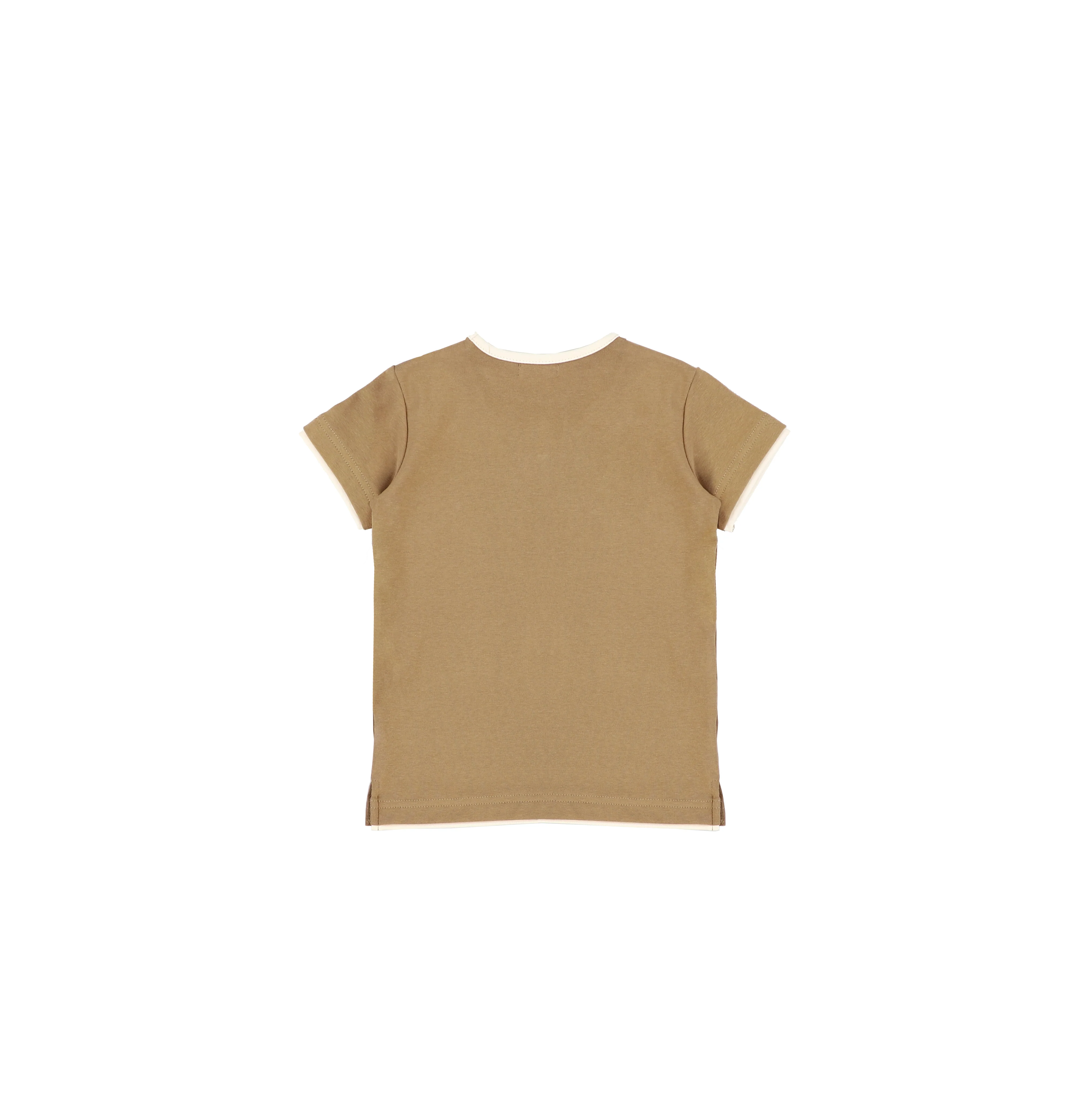 SHORT SLEEVES FLAG TRIM TSHIRT - Image 4