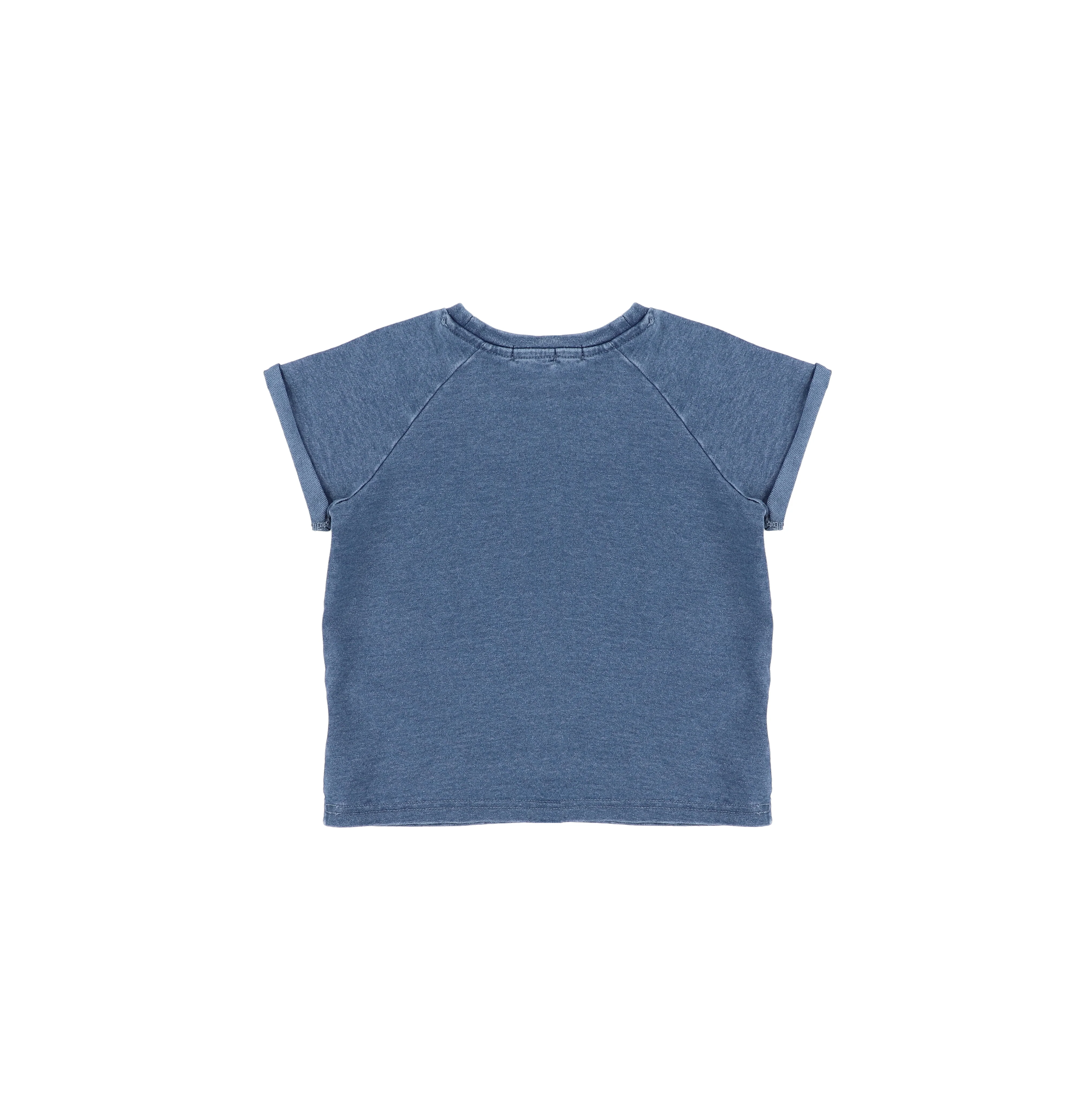 SHORT SLEEVES FRENCH TERRY TSHIRT - Image 2