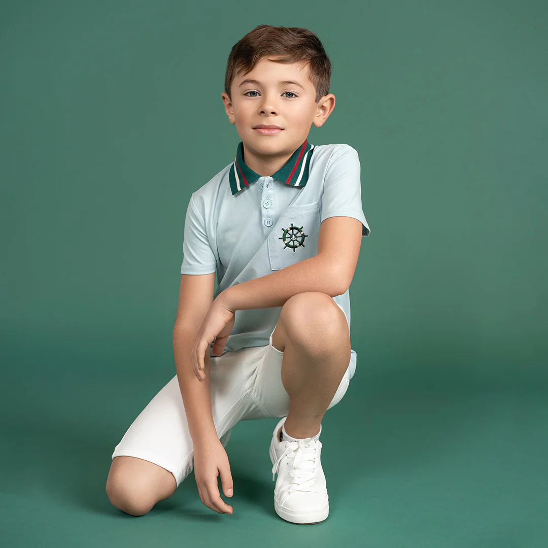 SHORT SLEEVES HELM POLO - Image 4