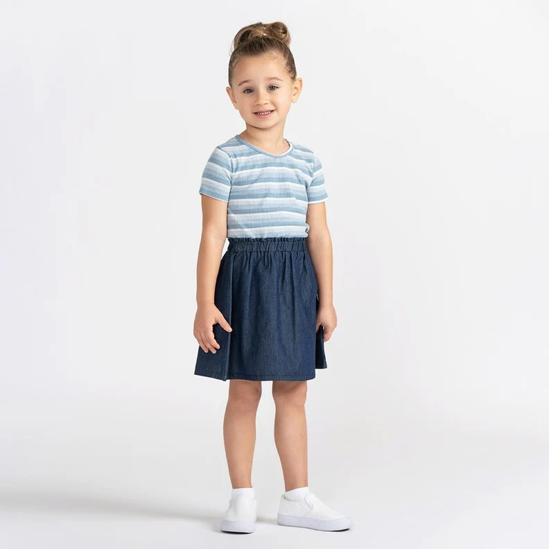 SHORT SLEEVES OMBRE STRIPE TSHIRT - Image 6