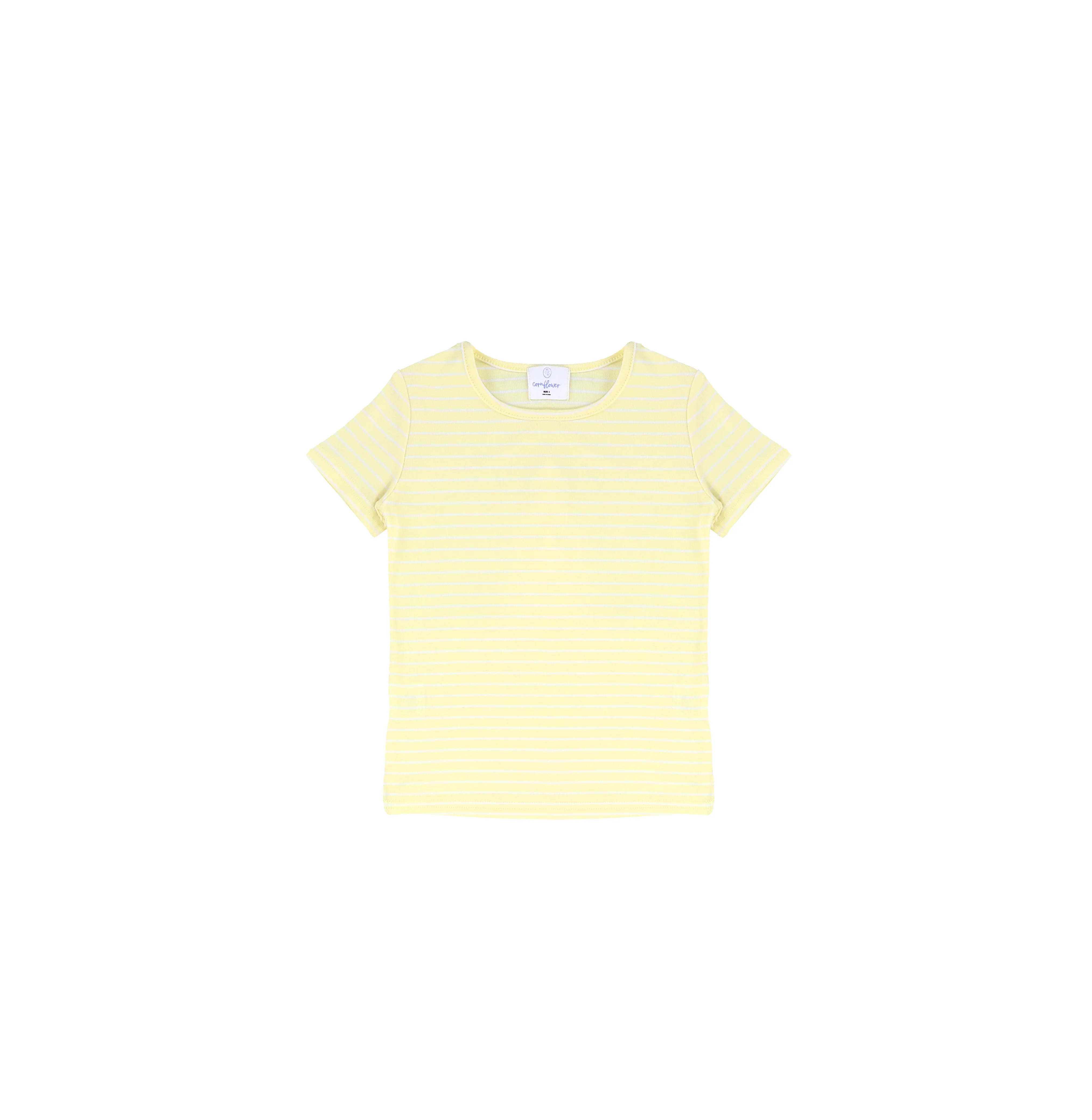 SHORT SLEEVES PASTEL STRIPED TSHIRT - Image 3