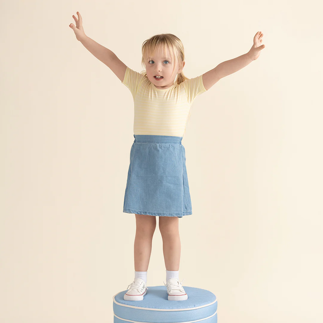 SHORT SLEEVES PASTEL STRIPED TSHIRT - Image 5