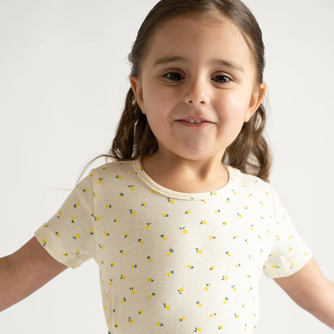 SHORT SLEEVES PETITE FLORAL TSHIRT - Image 4