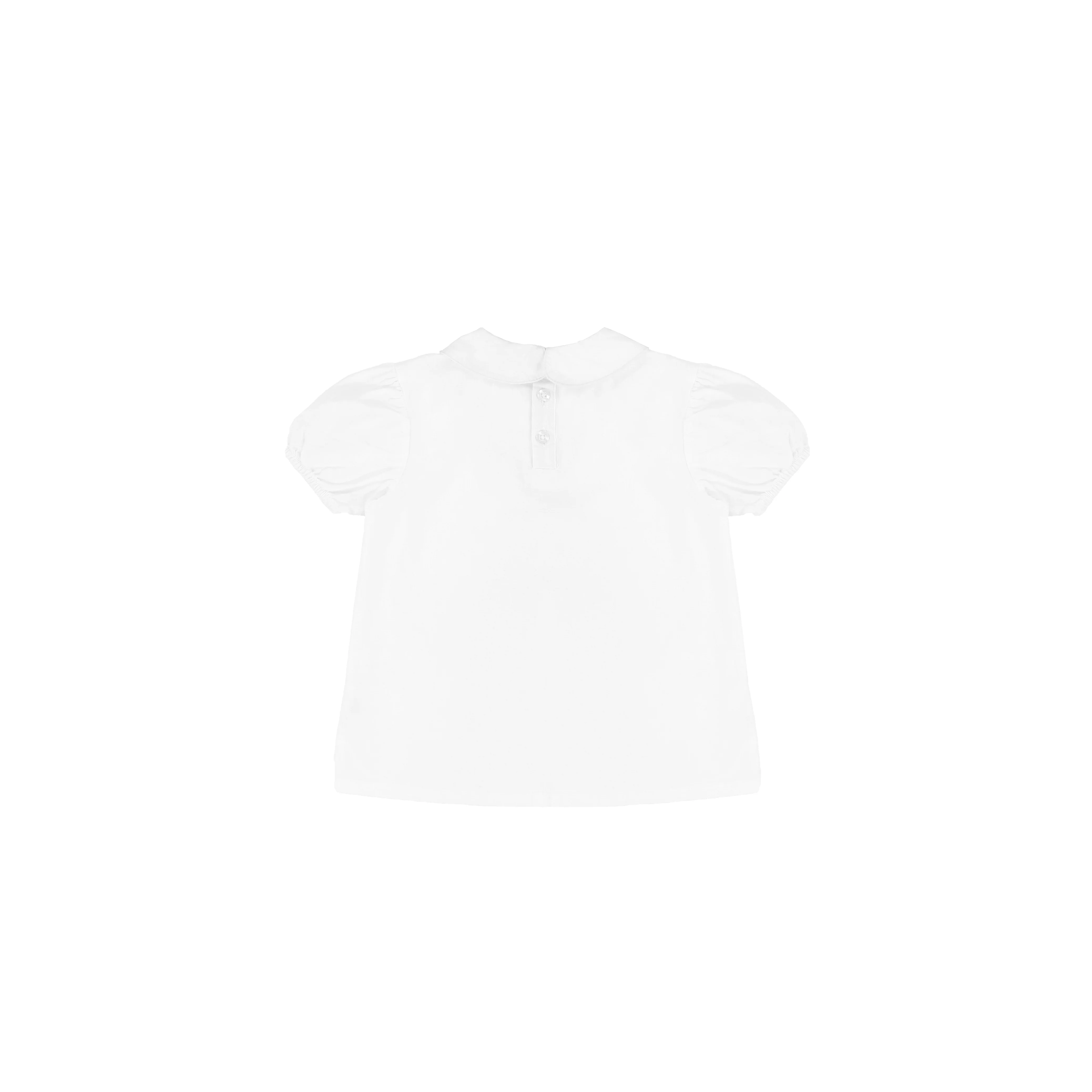 SHORT SLEEVES SCALLOP COLLAR BLOUSE - Image 2