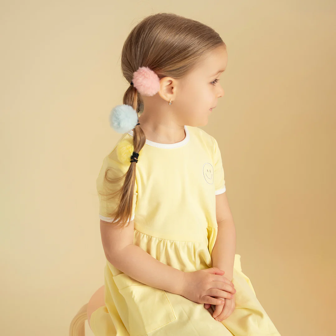 SHORT SLEEVES SMILEY DRESS - Image 6