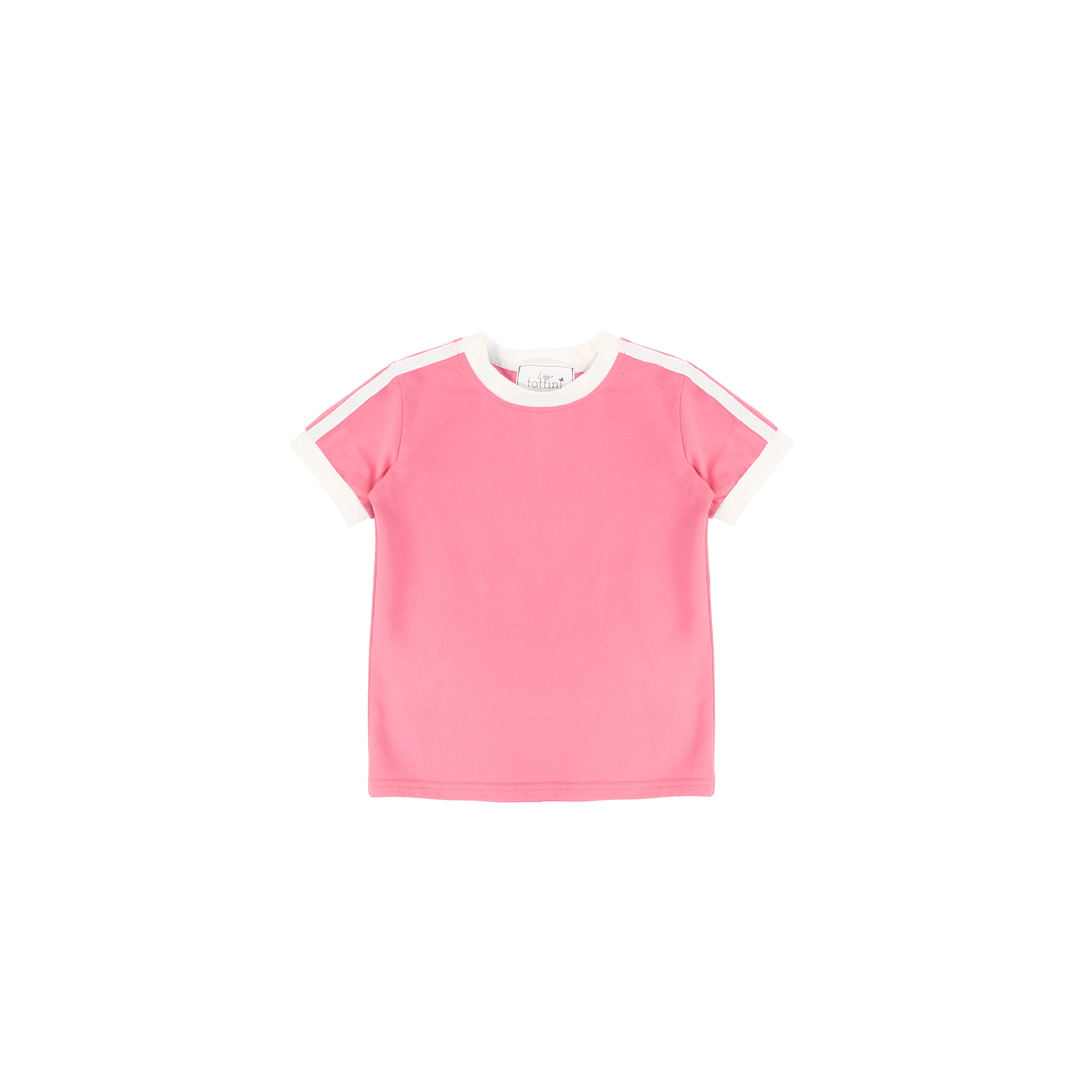 SHORT SLEEVES VARSITY STRIPE TSHIRT - Image 3