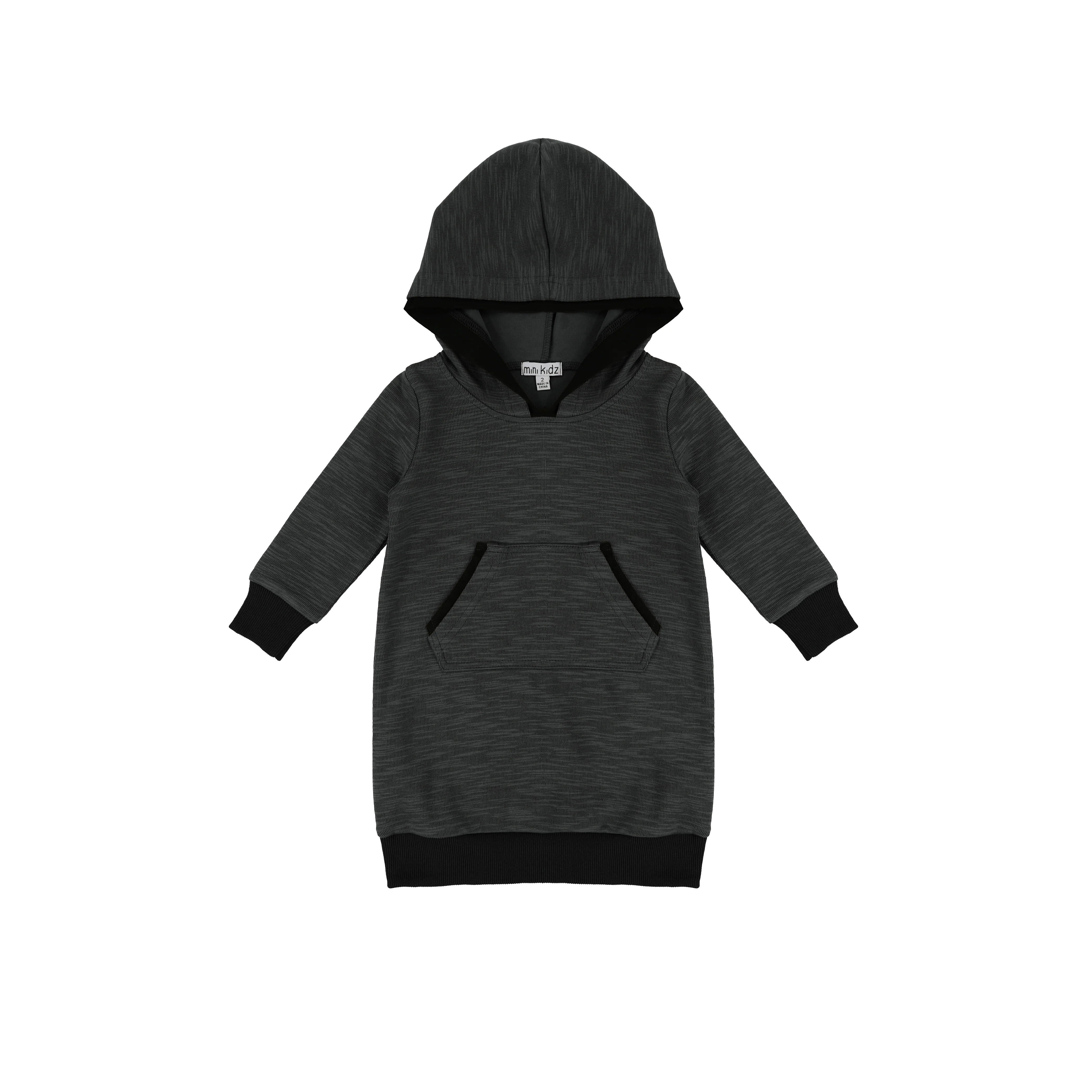 SLUB SWEATSHIRT DRESS - Image 2