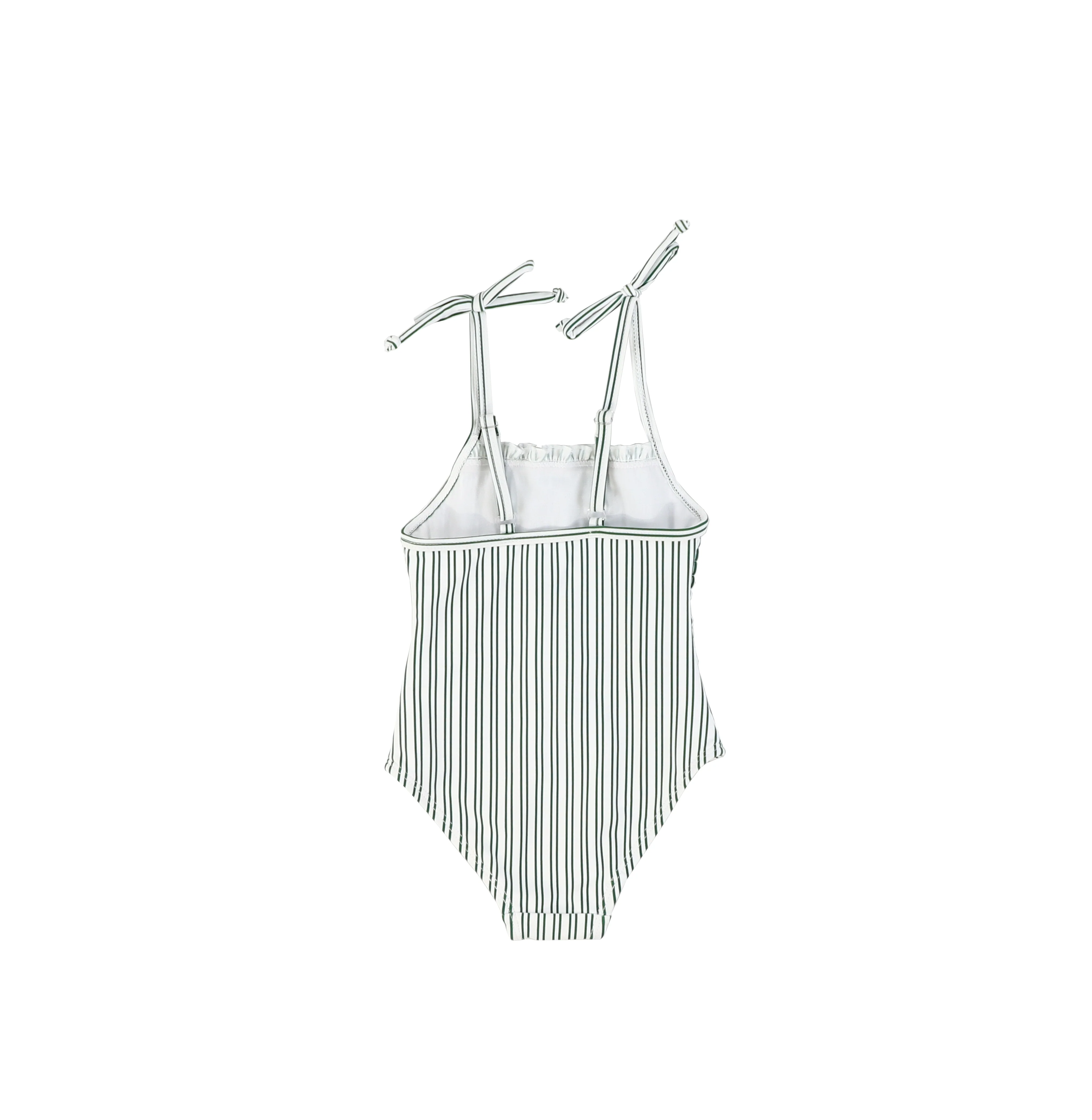 SMOCKED STRIPE BATHING SUIT - Image 2