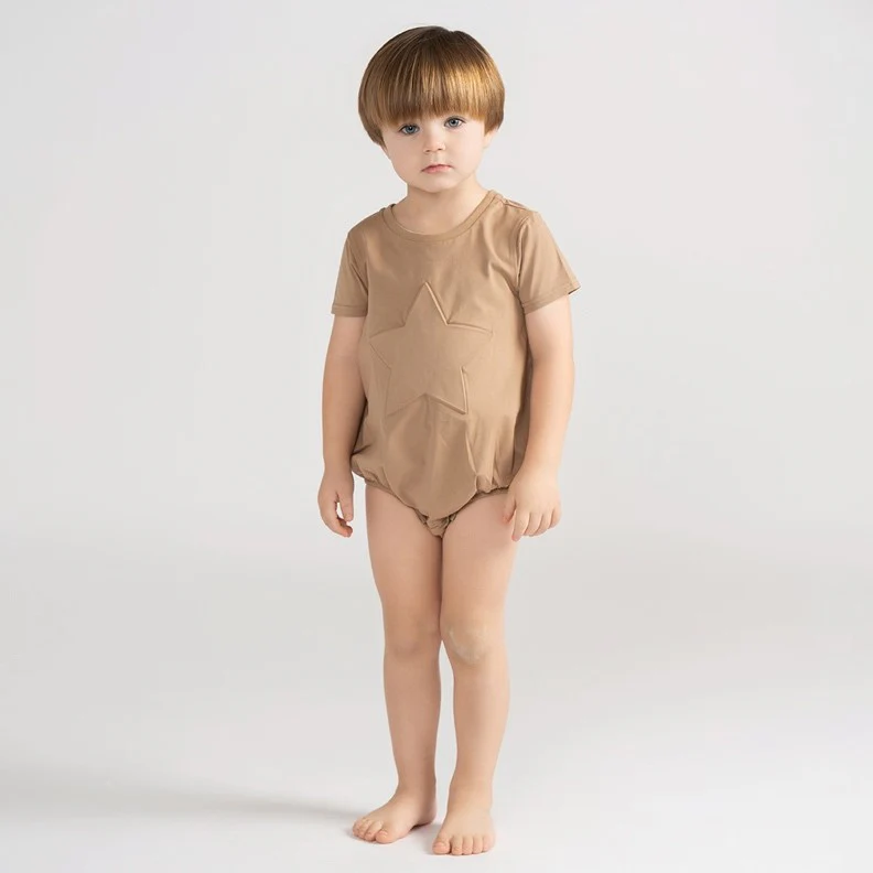 STAR EMBOSSED ROMPER - Image 5