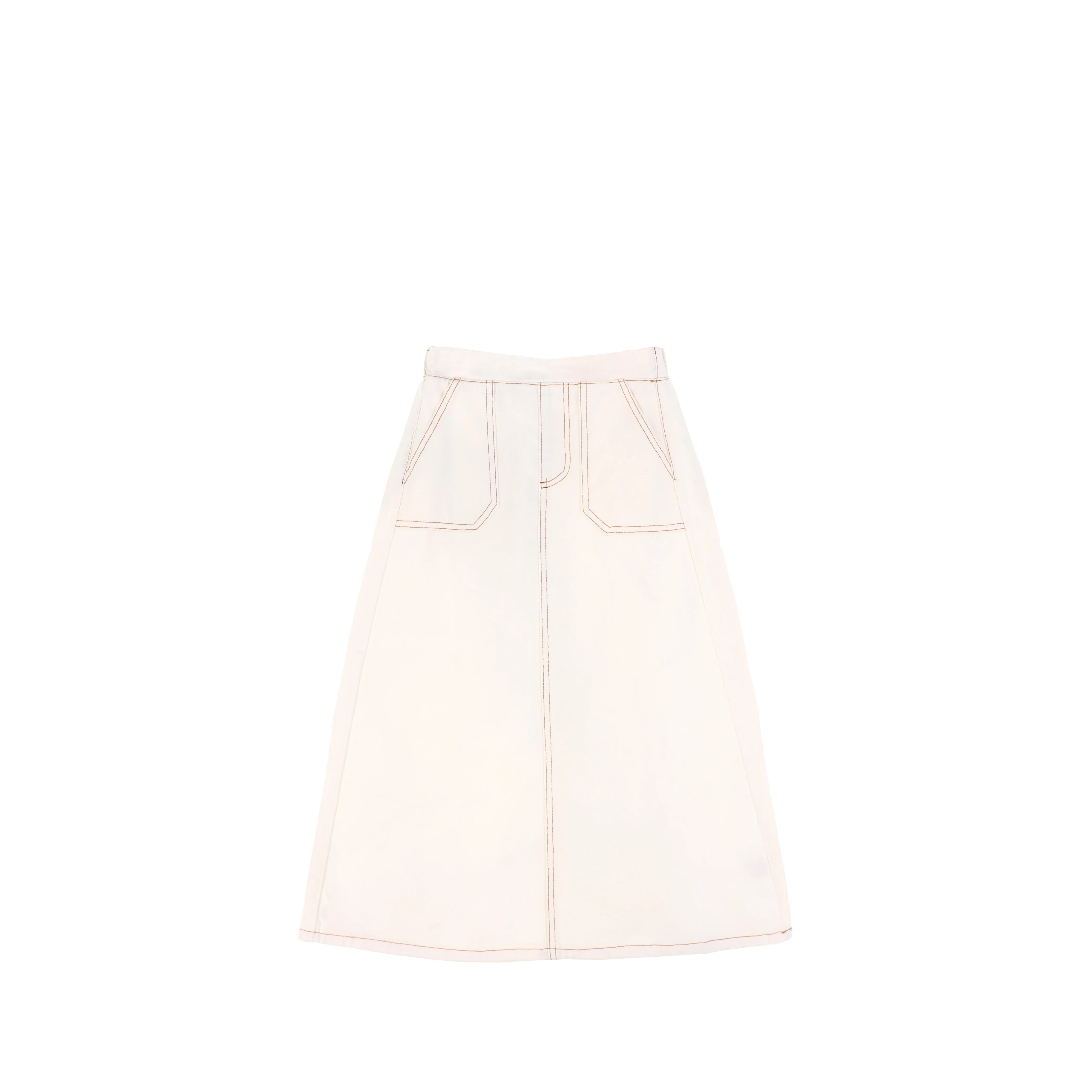 STITCHED MAXI SKIRT - Image 3