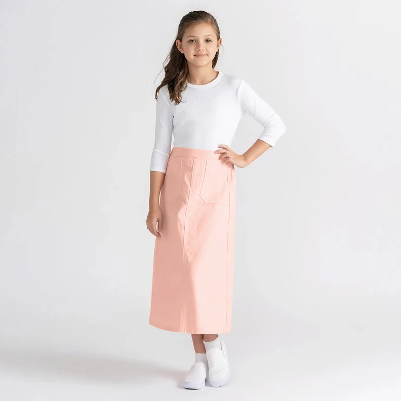 STITCHED MAXI SKIRT - Image 5