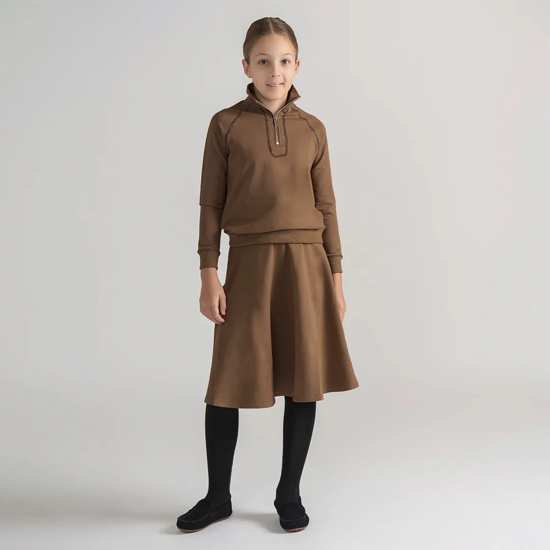 STITCHED SKIRT - Image 5