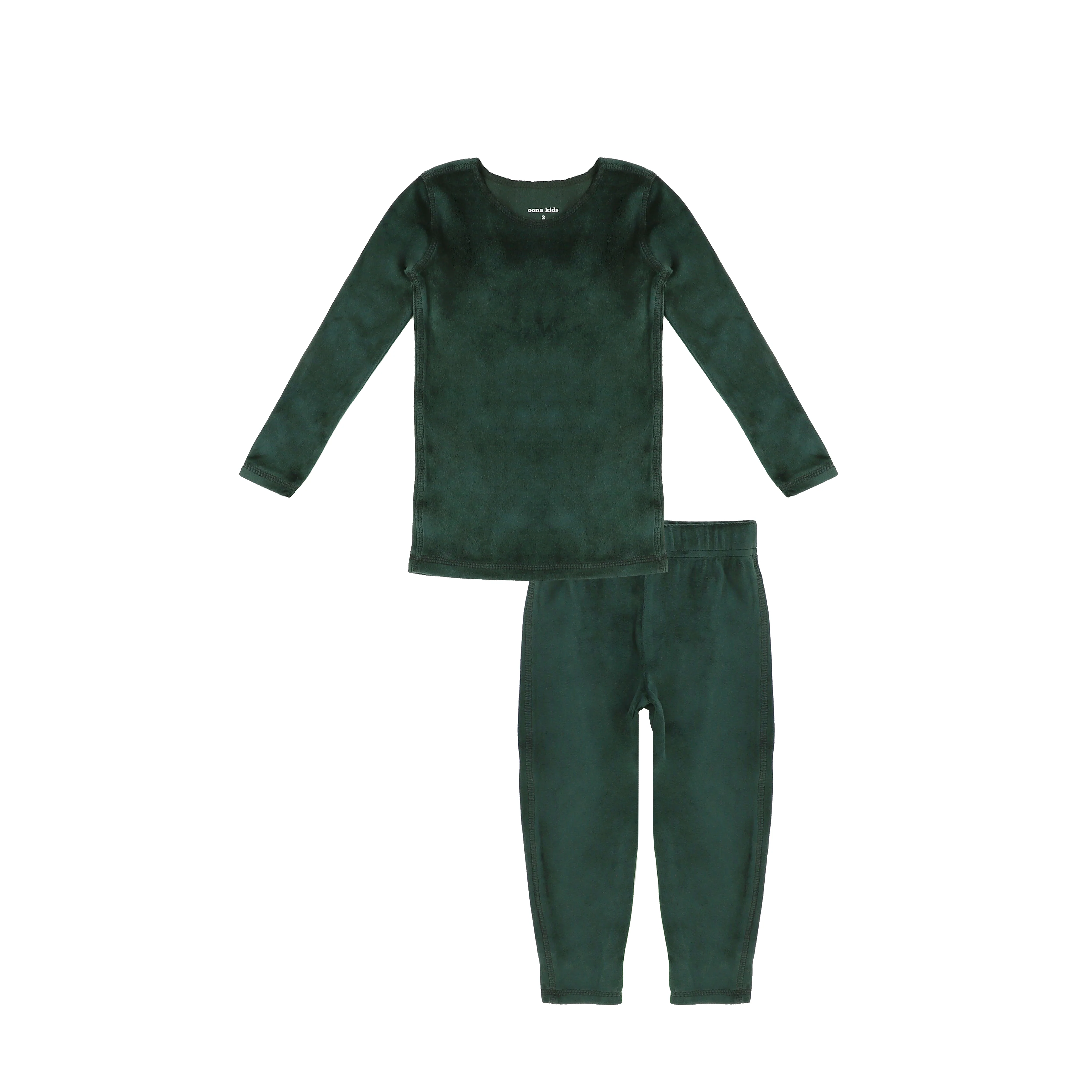 STITCHED VELOUR PAJAMAS - Image 3