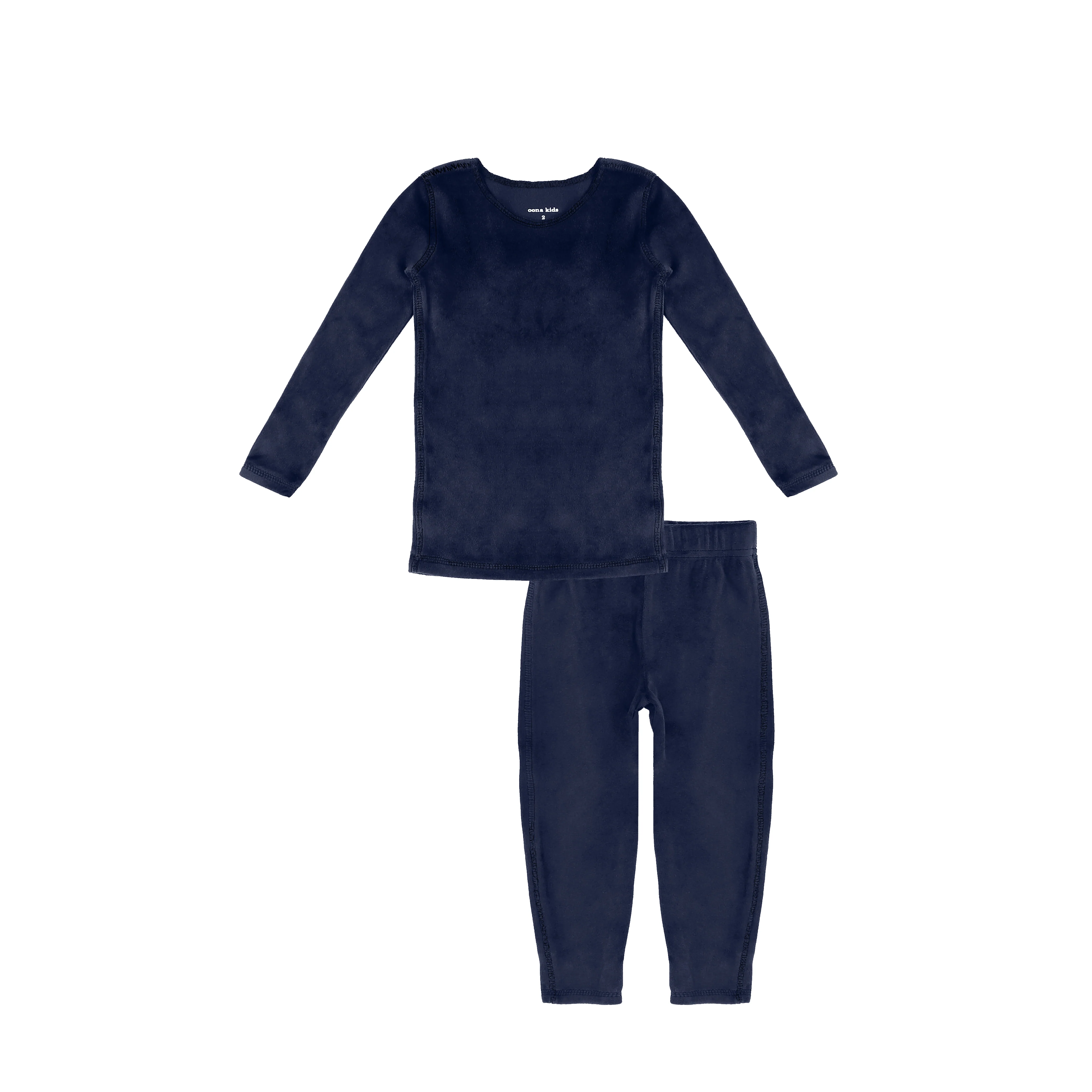 STITCHED VELOUR PAJAMAS - Image 4
