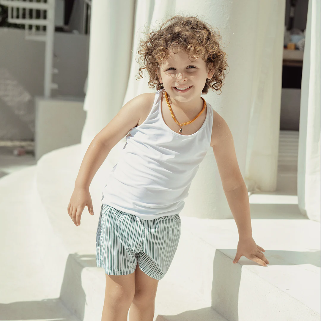 STRIPE SWIM SHORTS - Image 3