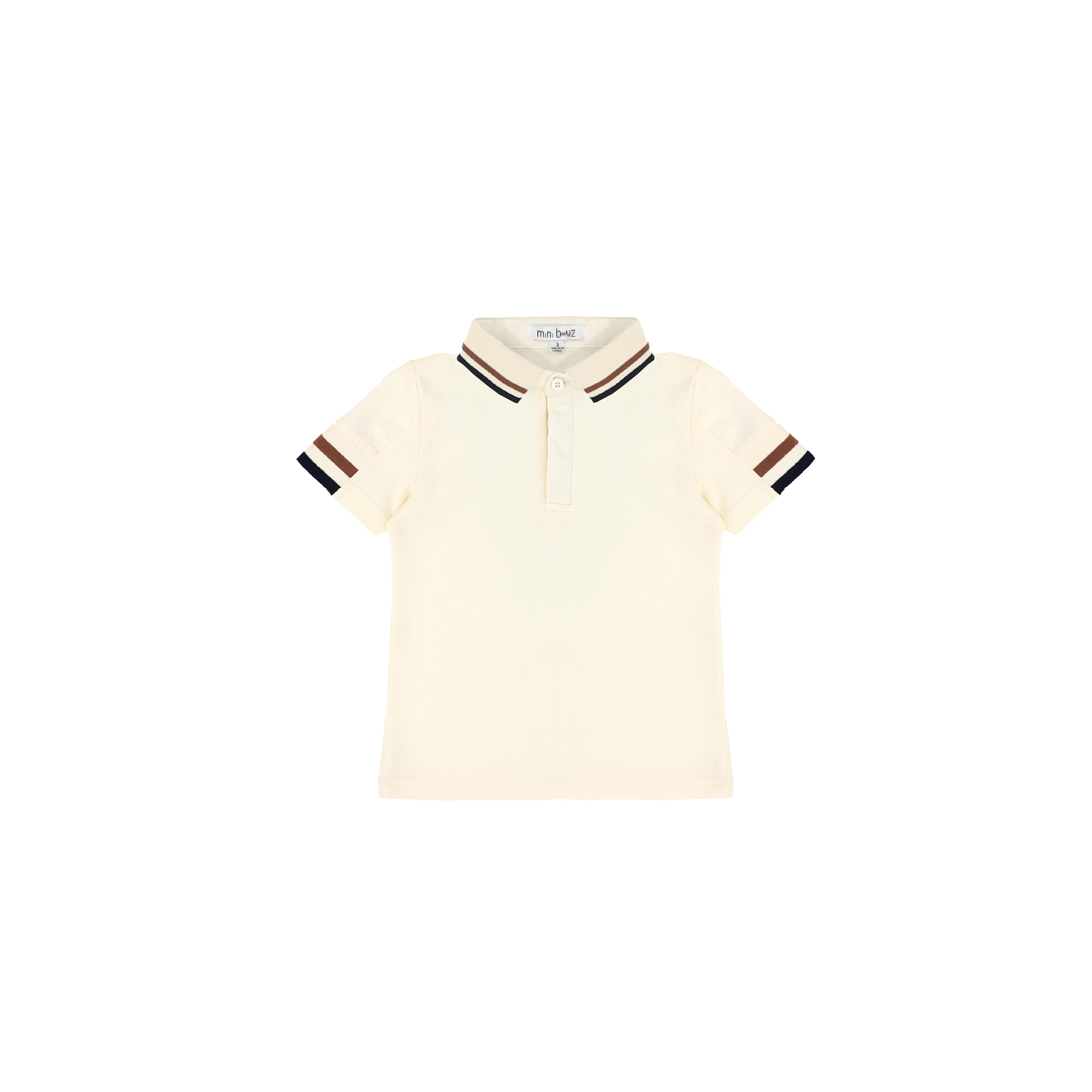 STRIPE TRIM POLO - Image 2