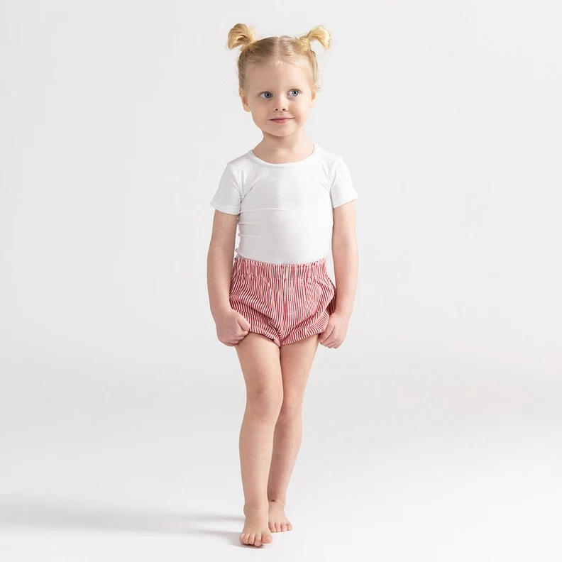 STRIPED PAPERBAG WAIST BLOOMER - Image 6