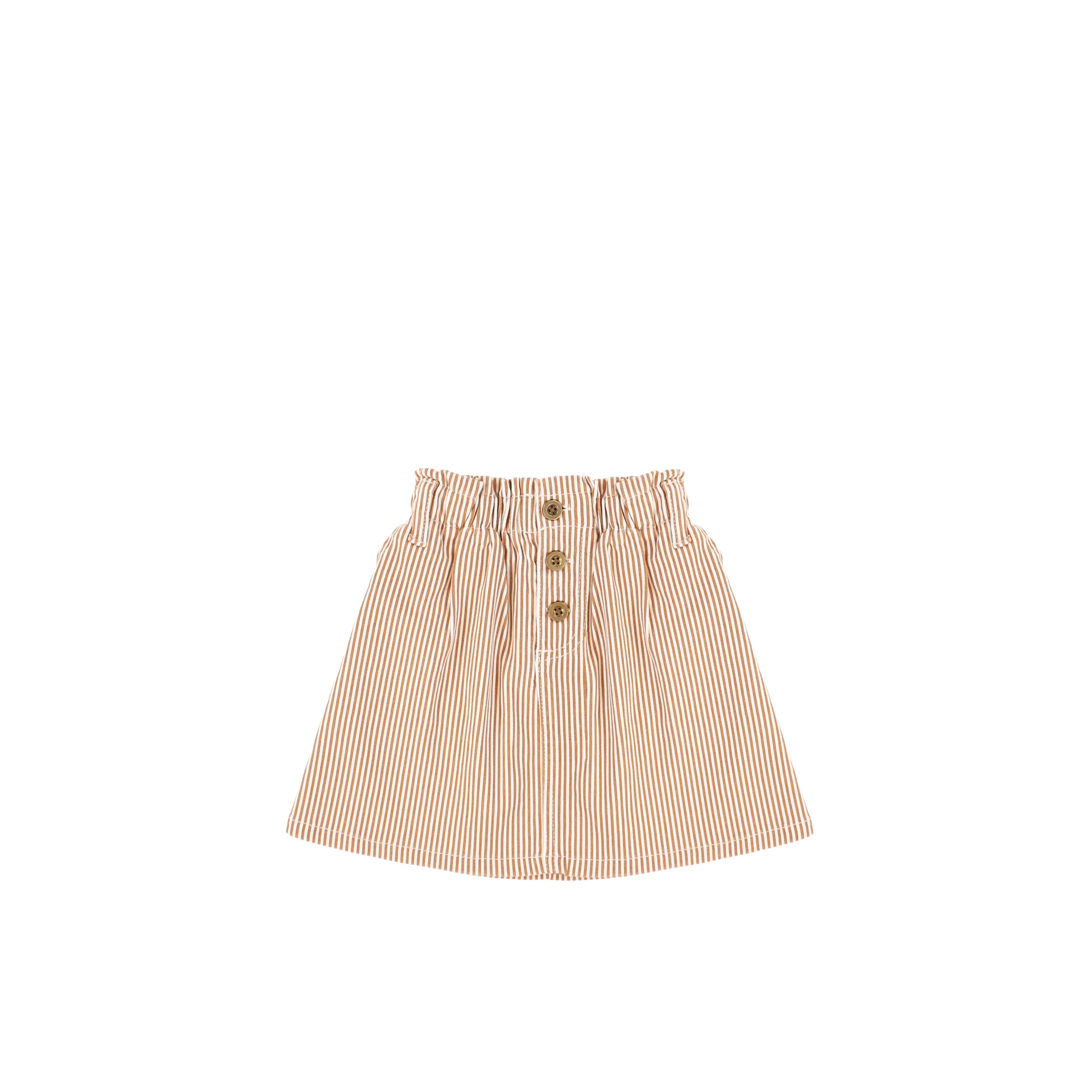 STRIPED PAPERBAG WAIST SKIRT - Image 4
