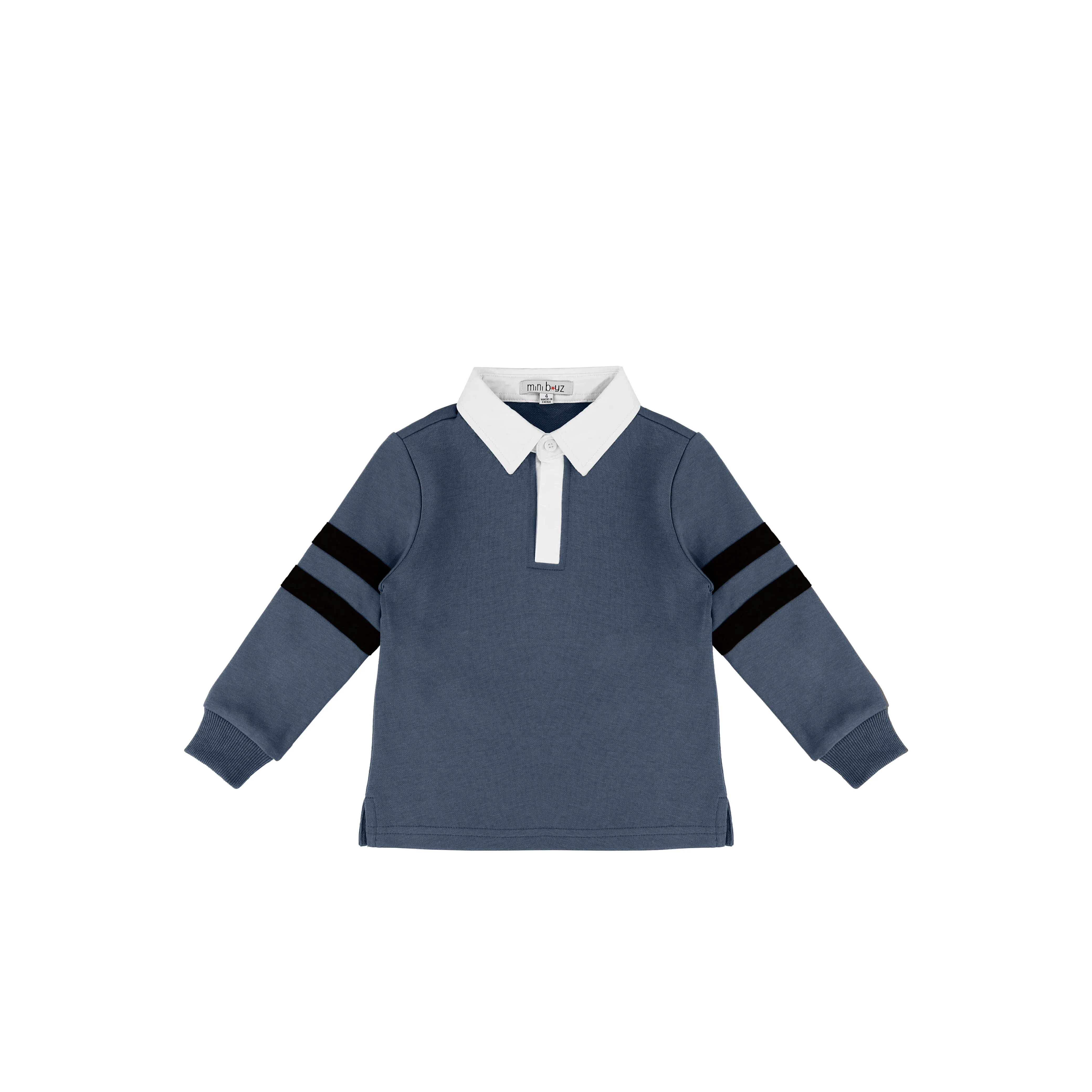 STRIPED SLEEVE POLO - Image 2