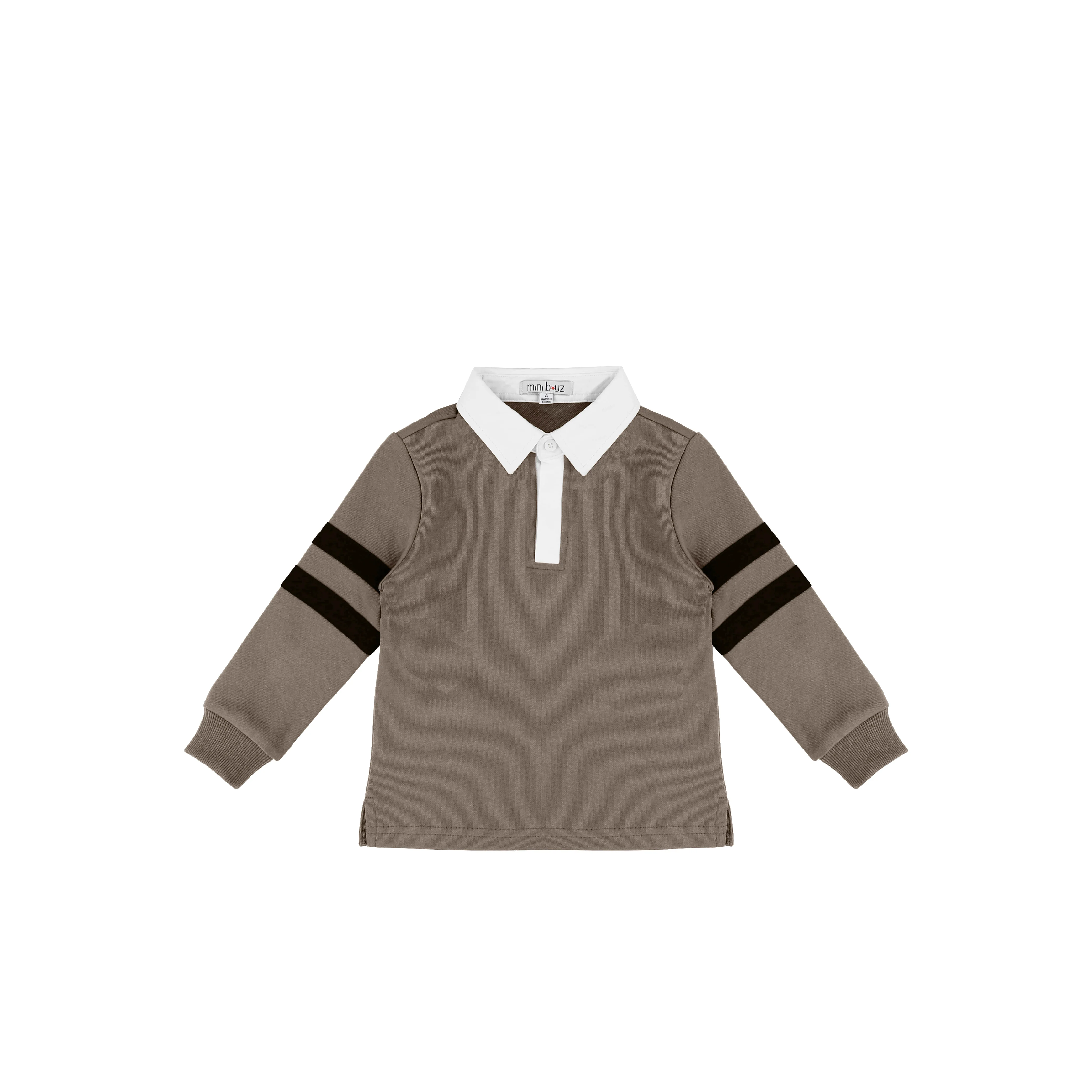 STRIPED SLEEVE POLO - Image 3