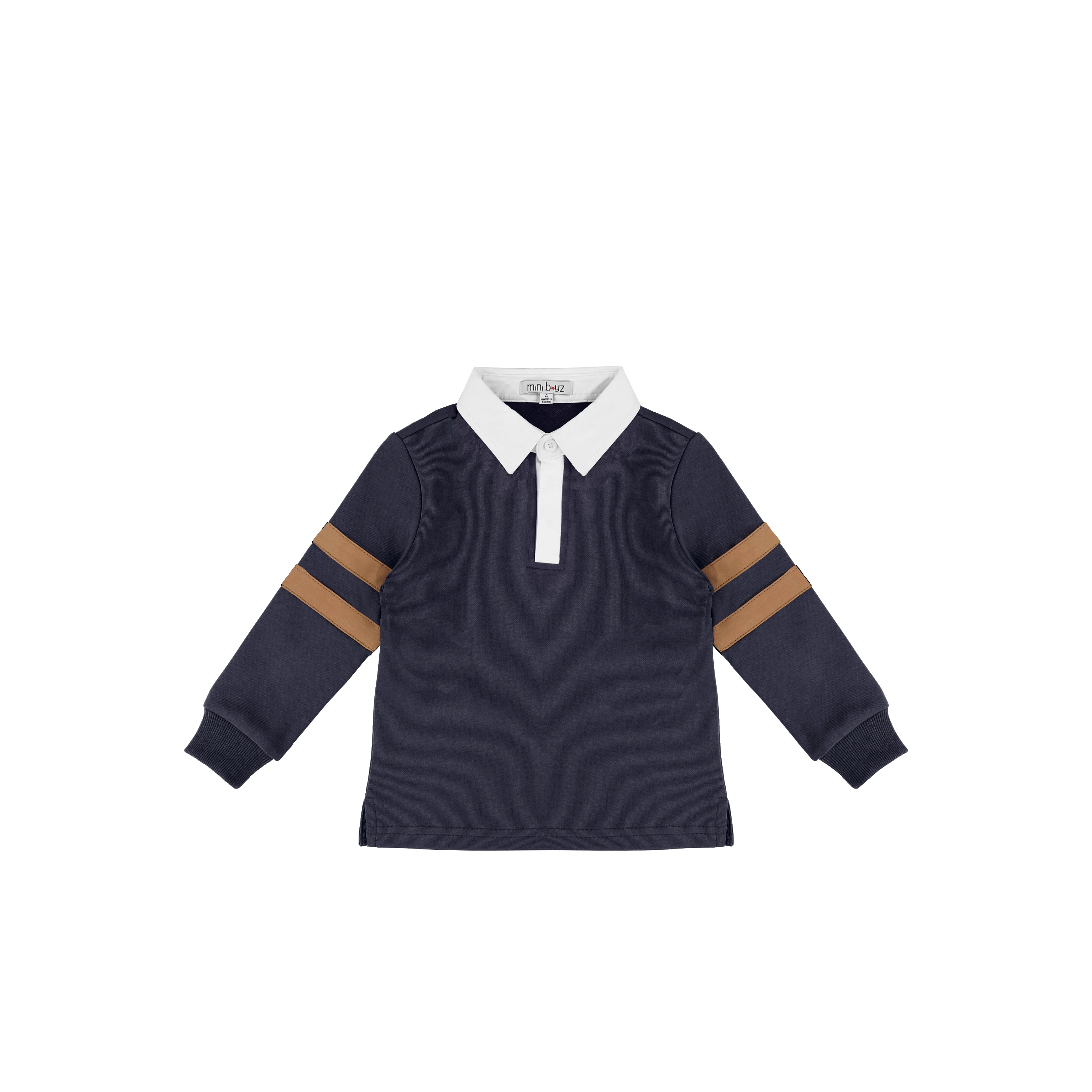 STRIPED SLEEVE POLO - Image 4