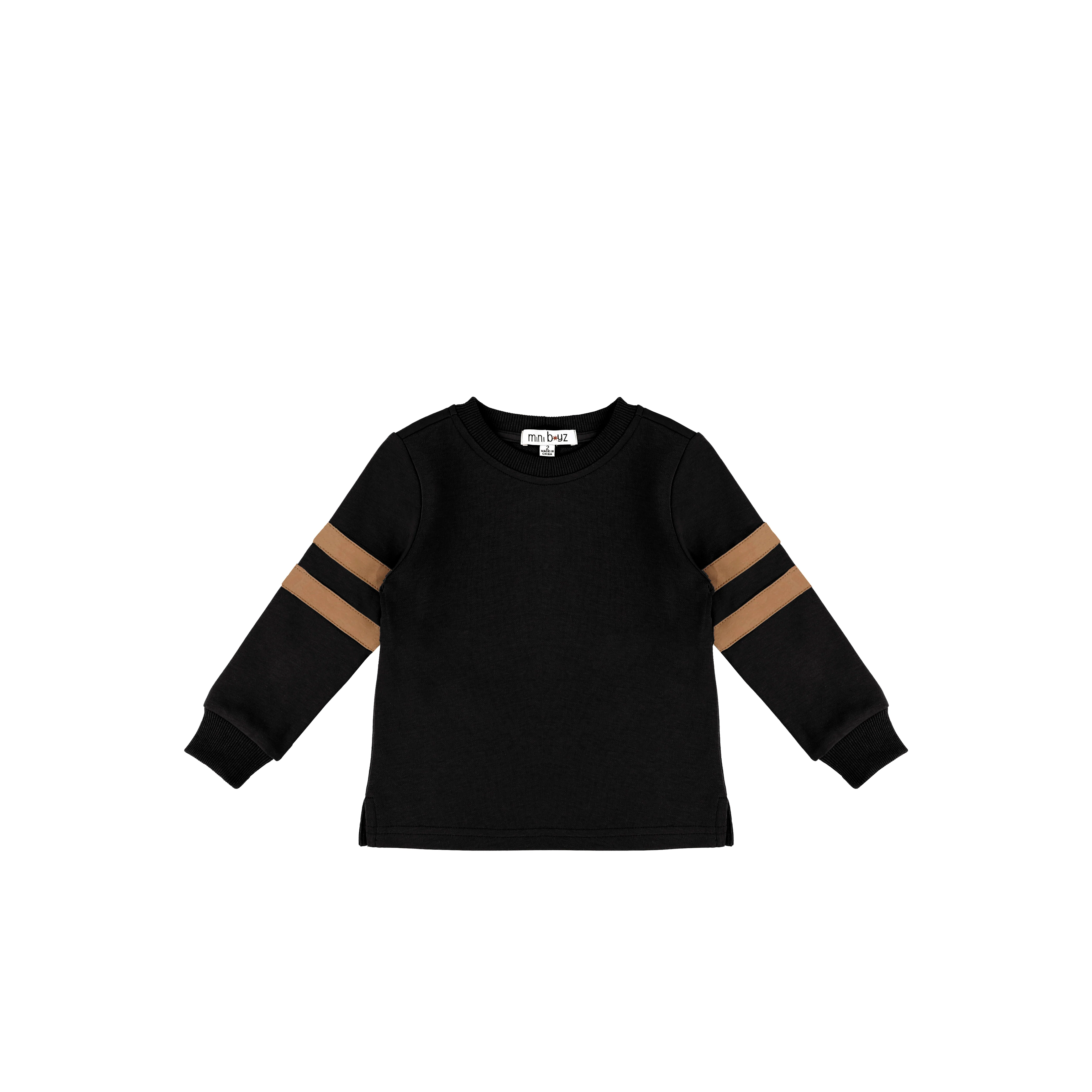 STRIPED SLEEVE SWEATSHIRT - Image 4