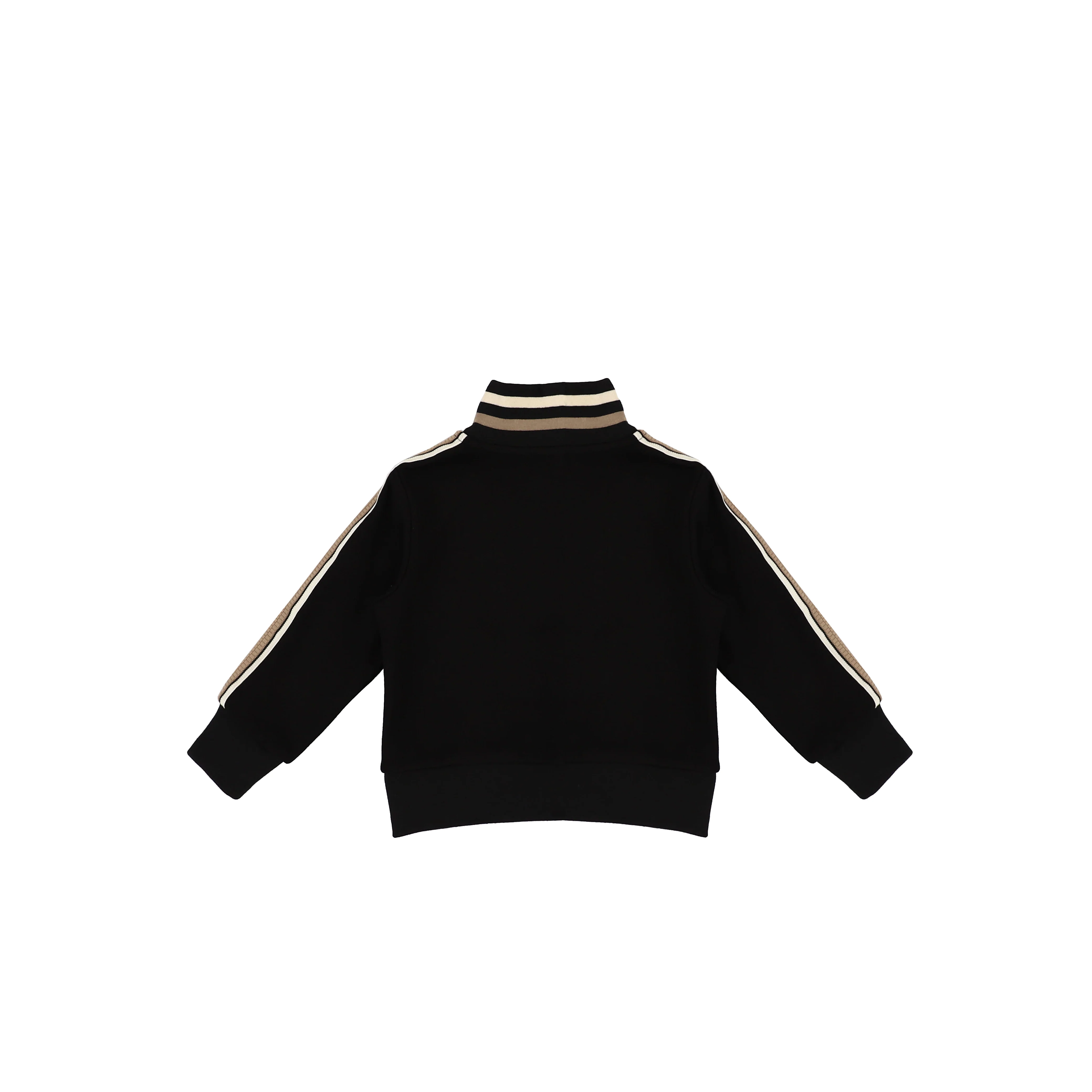 STRIPED SLEEVE ZIP TOP - Image 3
