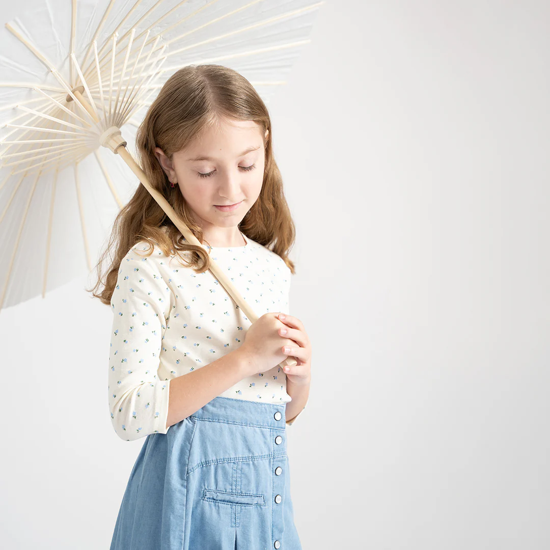 TENCEL PLEATED MAXI SKIRT - Image 3