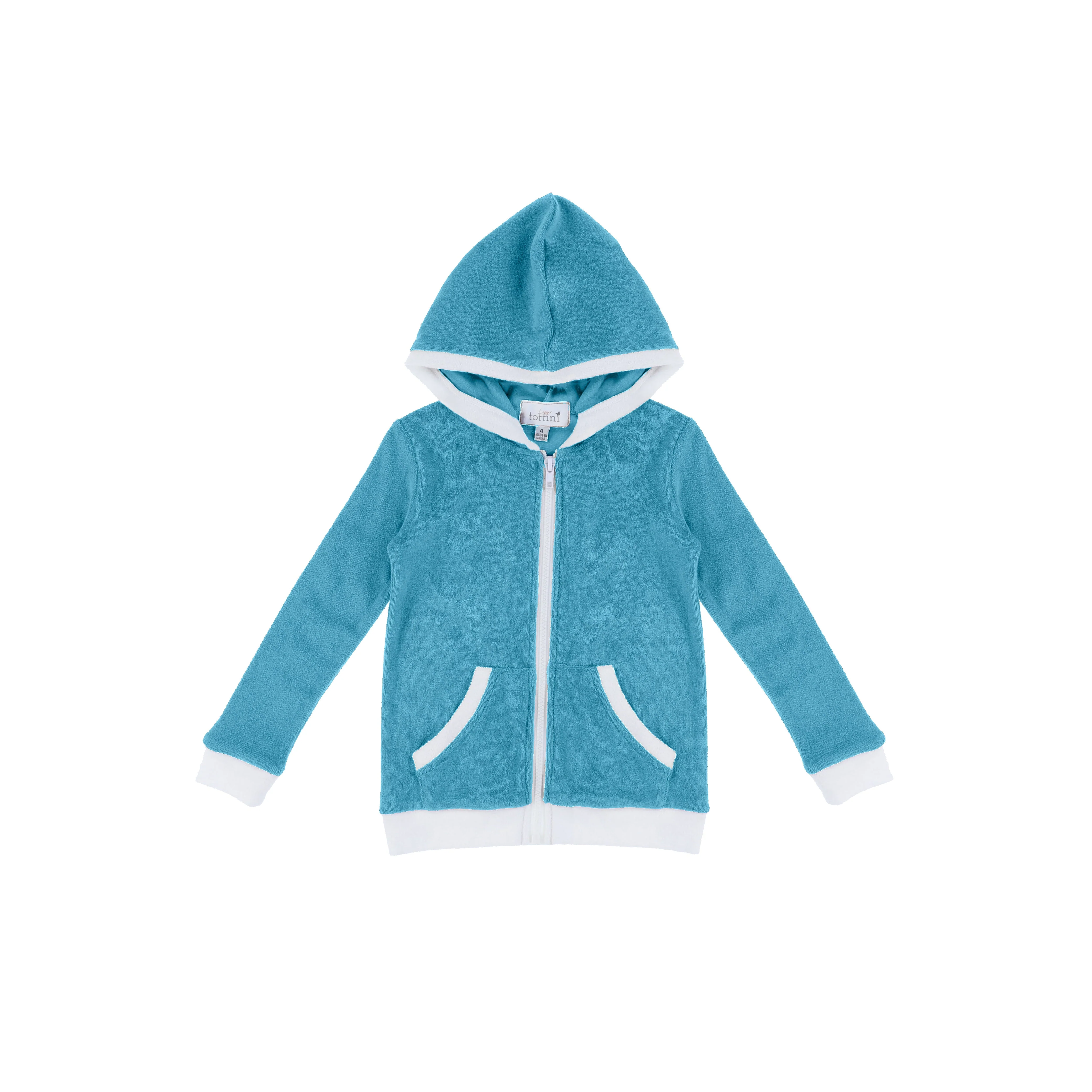 TERRY TRIM HOODIE - Image 3