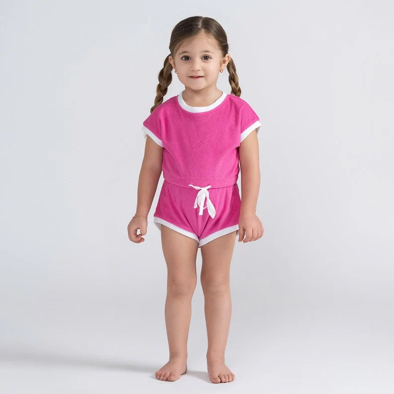 TERRY TRIM ROMPER - Image 5