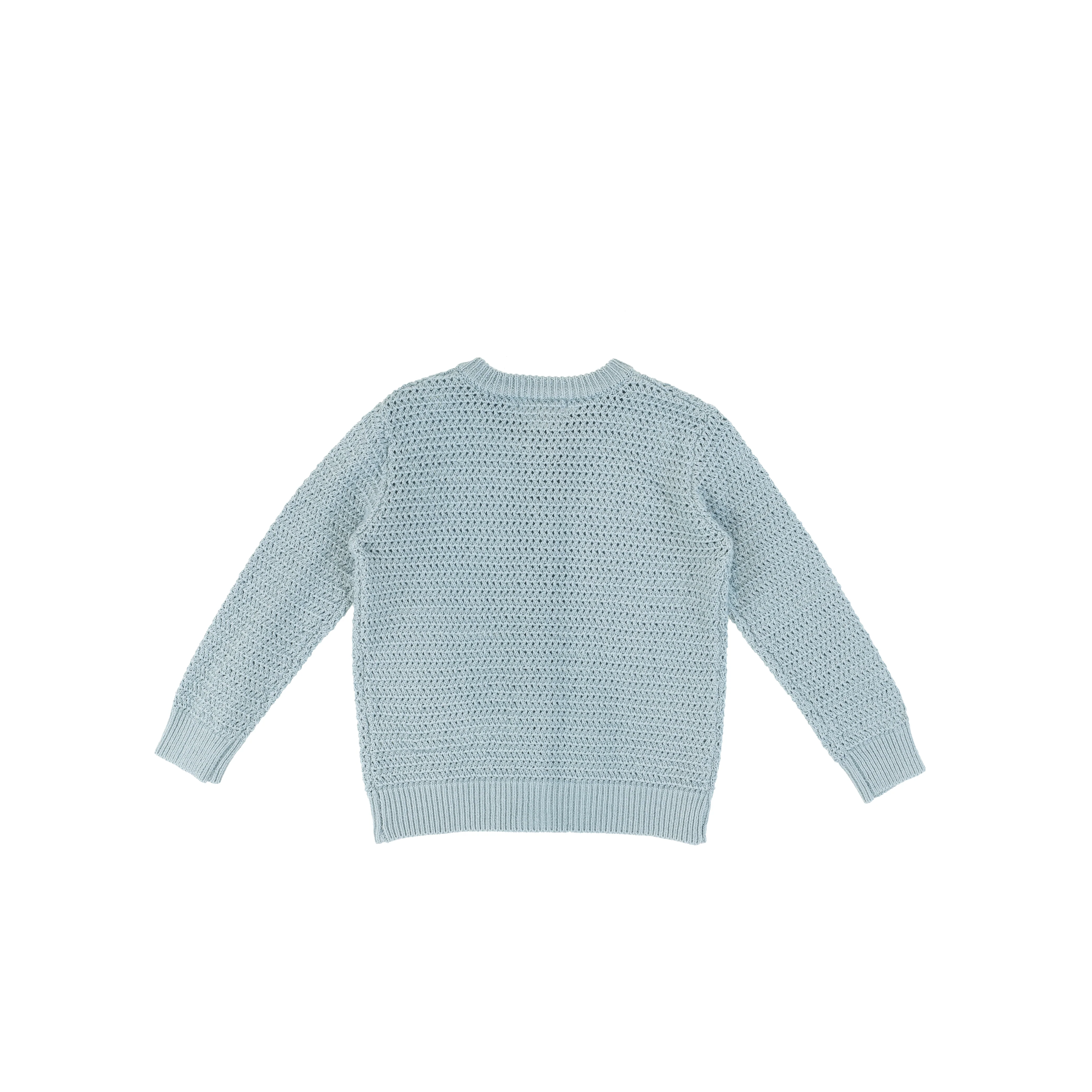 TEXTURED CREWNECK CARDIGAN - Image 6