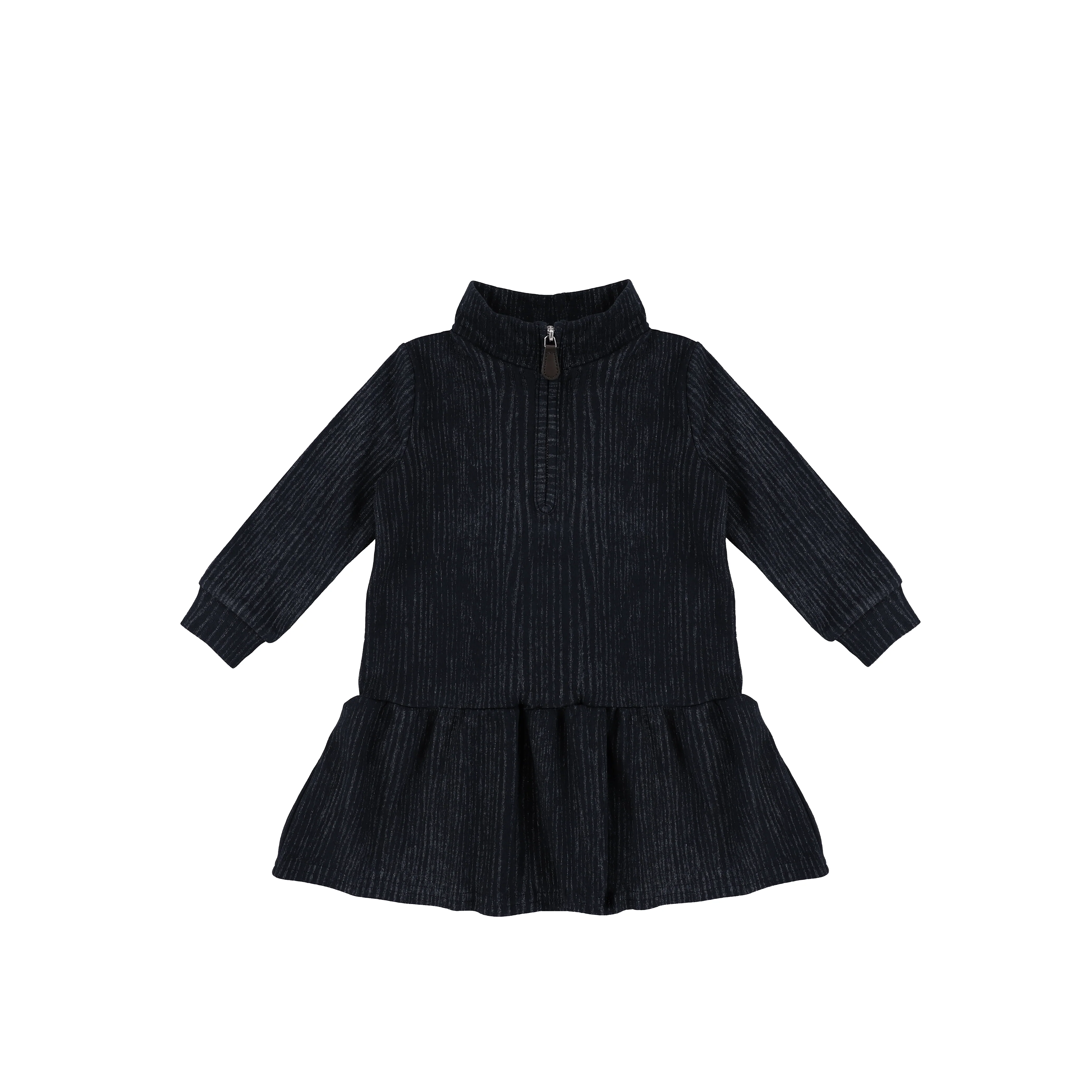 TEXTURED ZIP DRESS - Image 3
