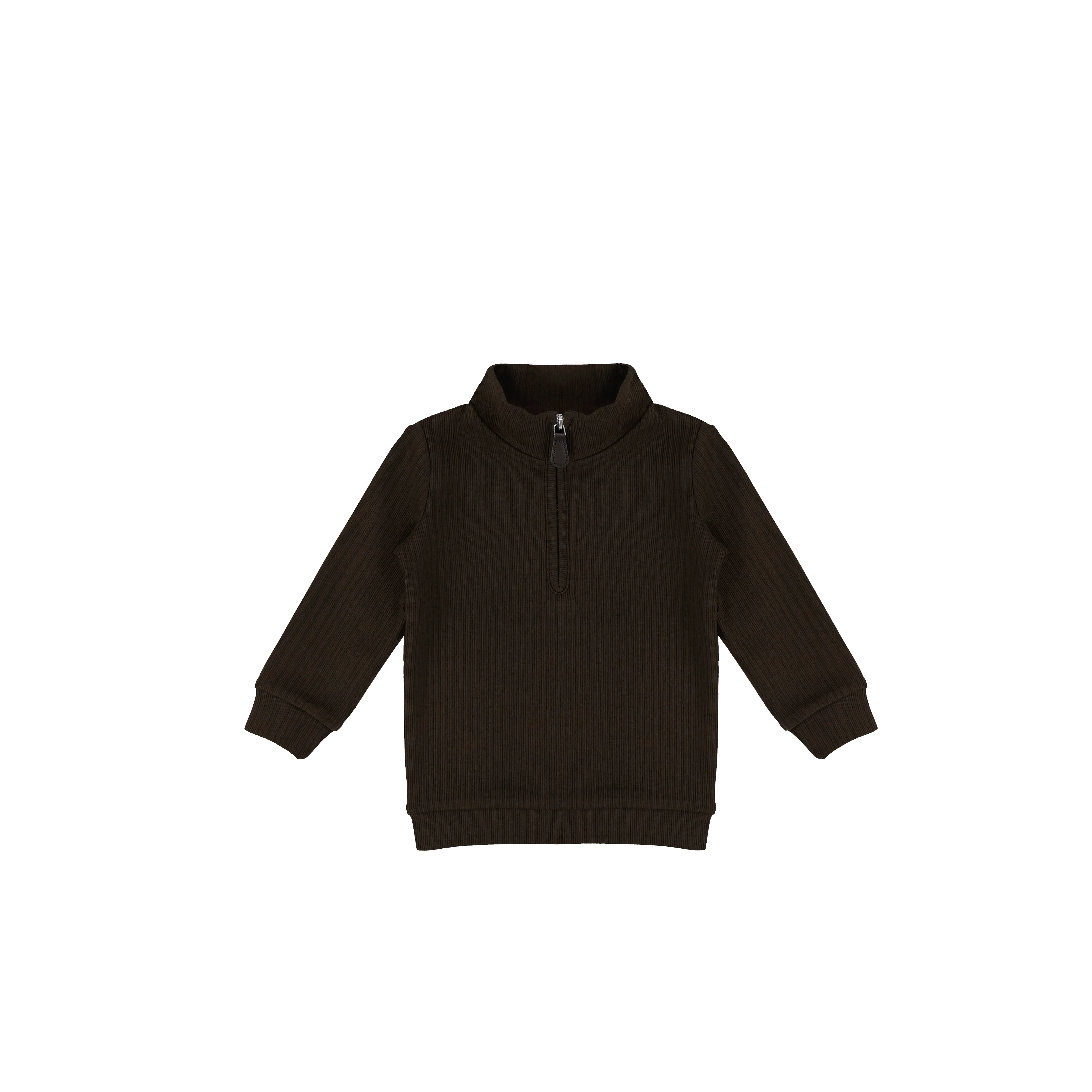 TEXTURED ZIP SWEATSHIRT - Image 2