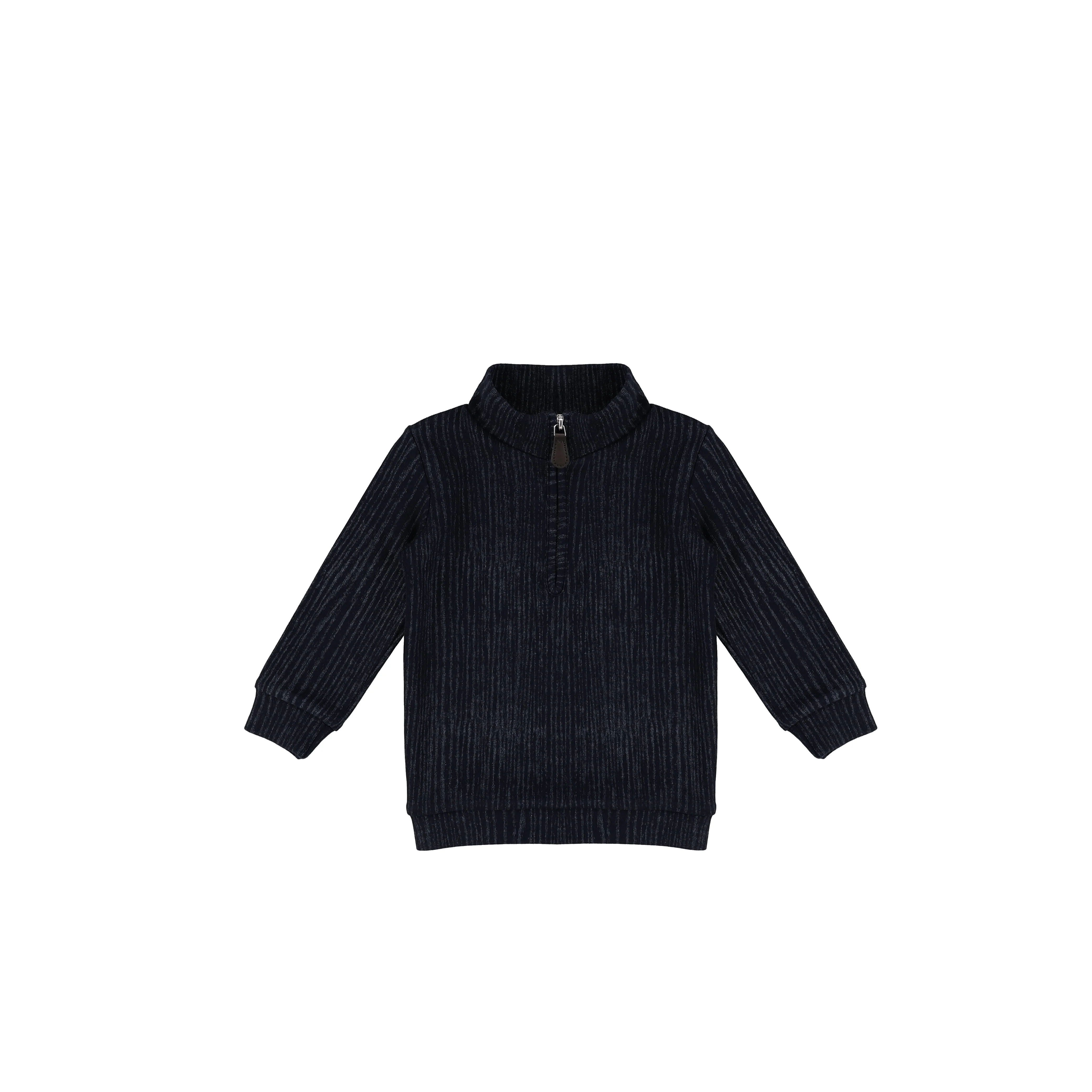TEXTURED ZIP SWEATSHIRT - Image 3