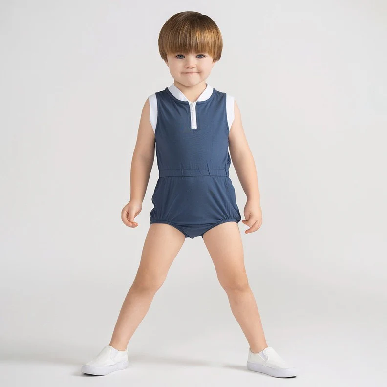 TRIM ZIP ROMPER - Image 6