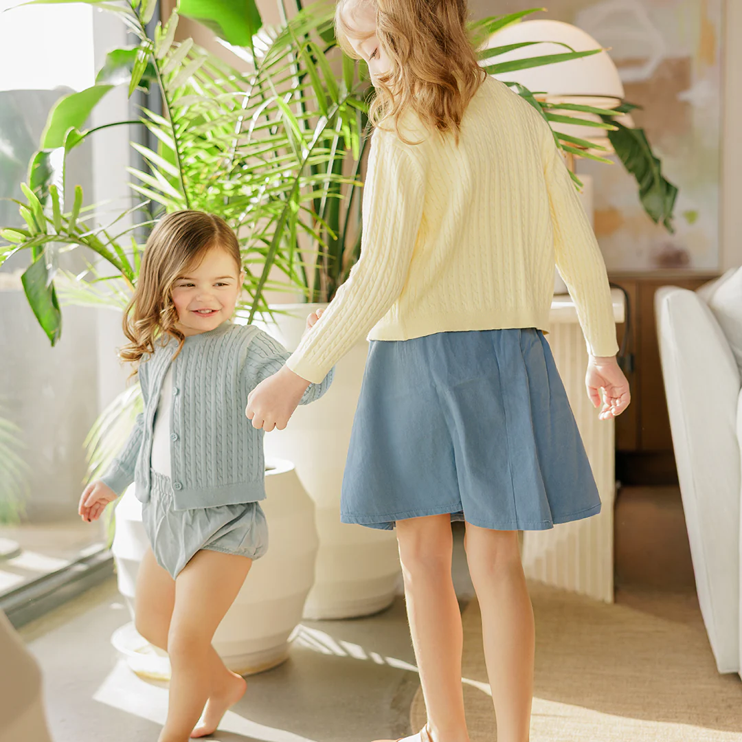 TWILL PAPERBAG WAIST BLOOMERS - Image 9