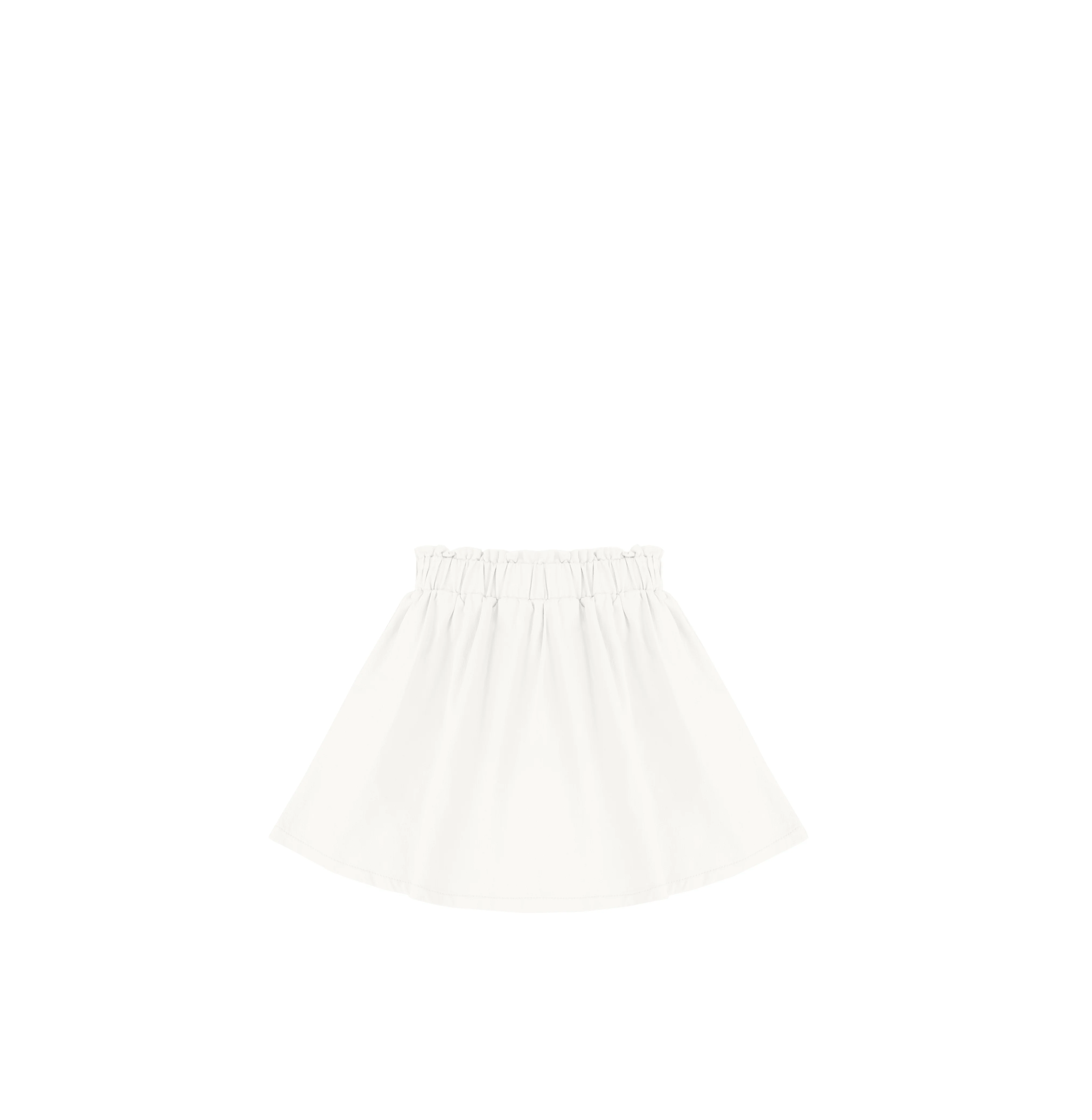 TWILL PAPERBAG WAIST SKIRT - Image 6