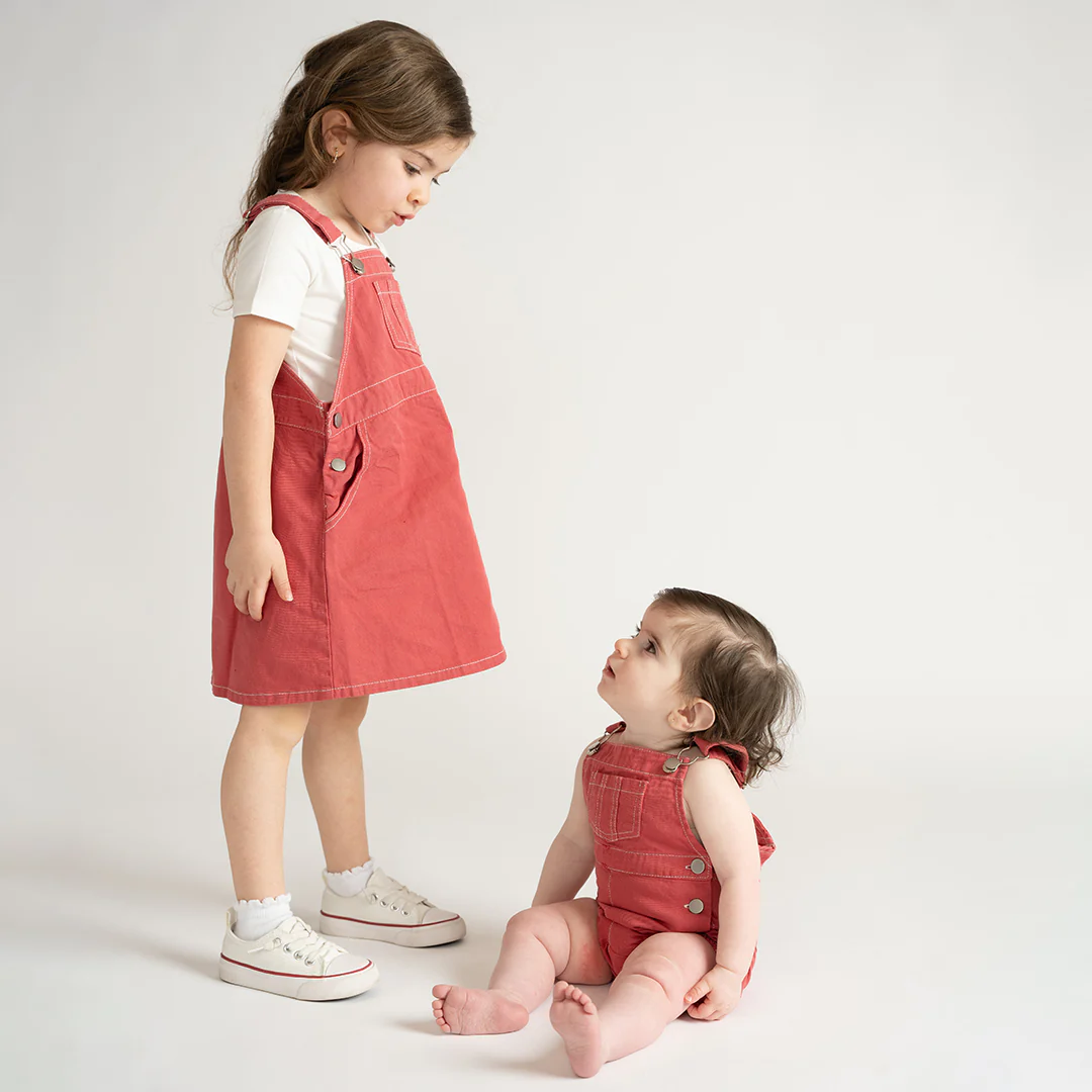 TWILL PINAFORE JUMPER - Image 6
